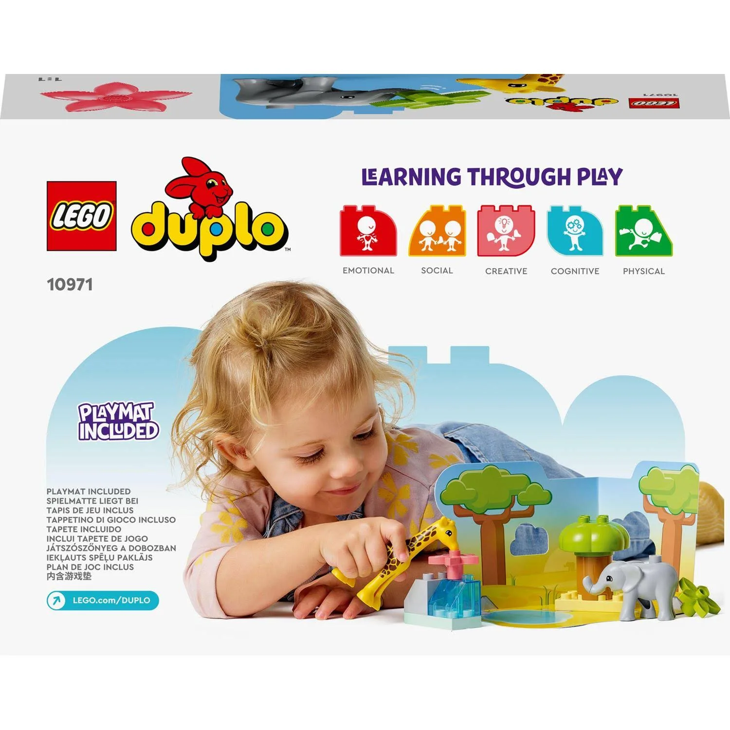 - LEGO DUPLO 10971 Dzikie zwierzęta Afryki