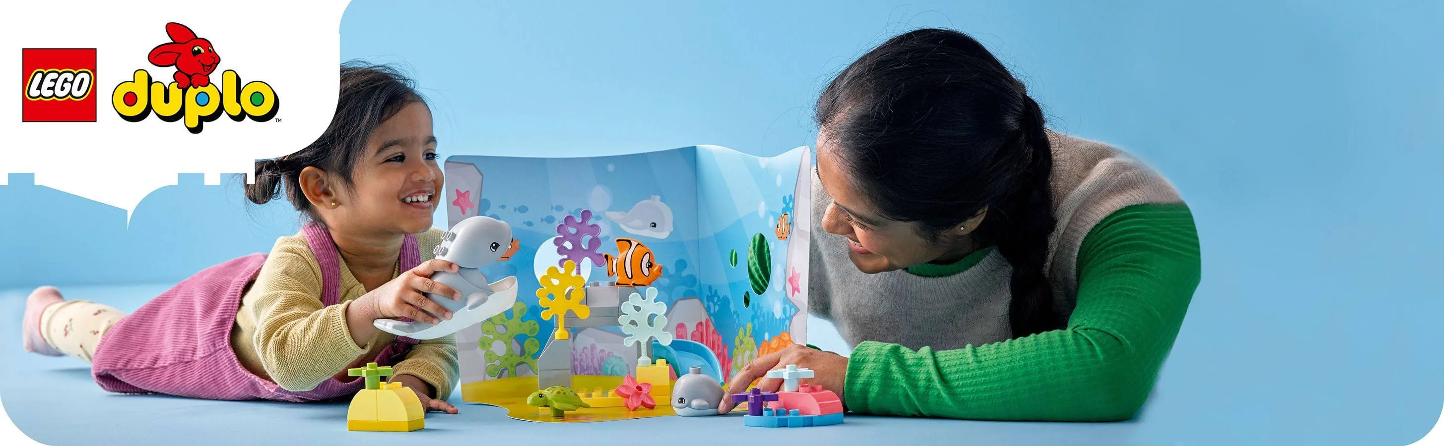 - LEGO DUPLO 10972 Dzikie zwierzęta oceanów