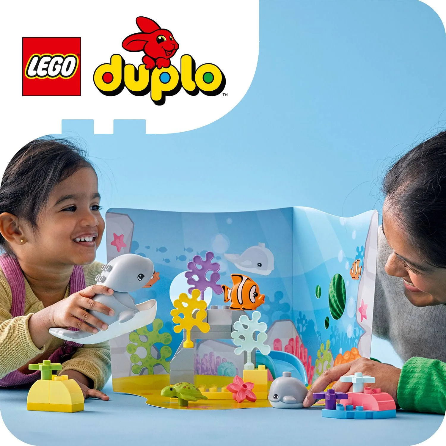 - LEGO DUPLO 10972 Dzikie zwierzęta oceanów