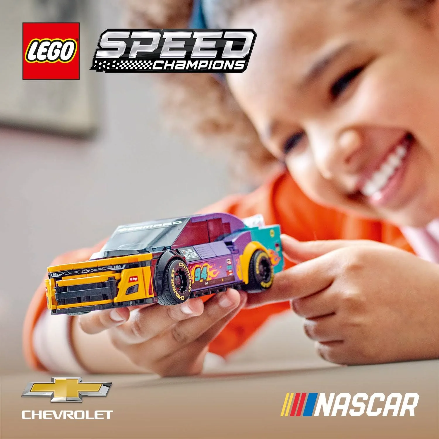 - LEGO Speed Champions 76935 NASCAR Next Gen Chevrolet Camaro ZL1