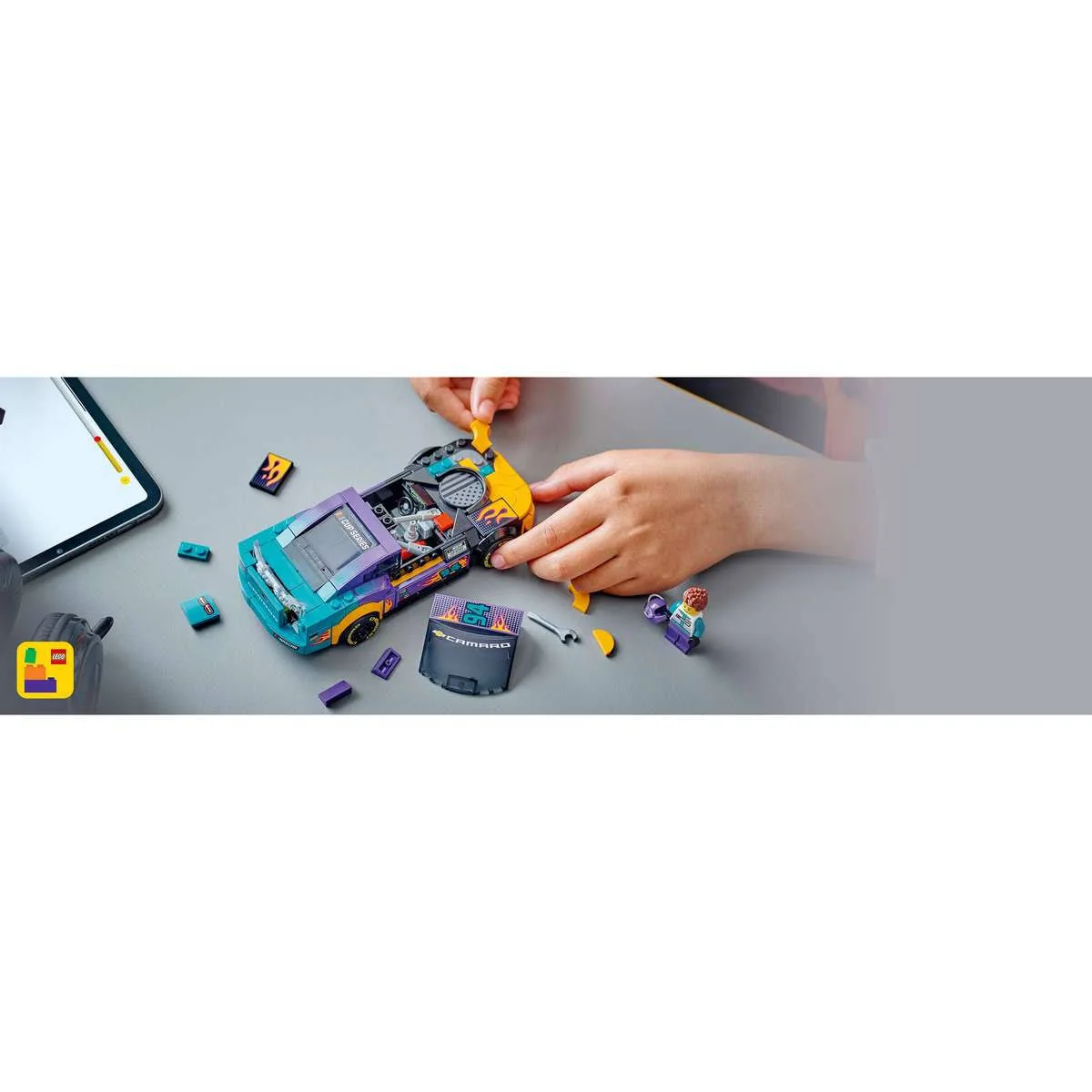 - LEGO Speed Champions 76935 NASCAR Next Gen Chevrolet Camaro ZL1