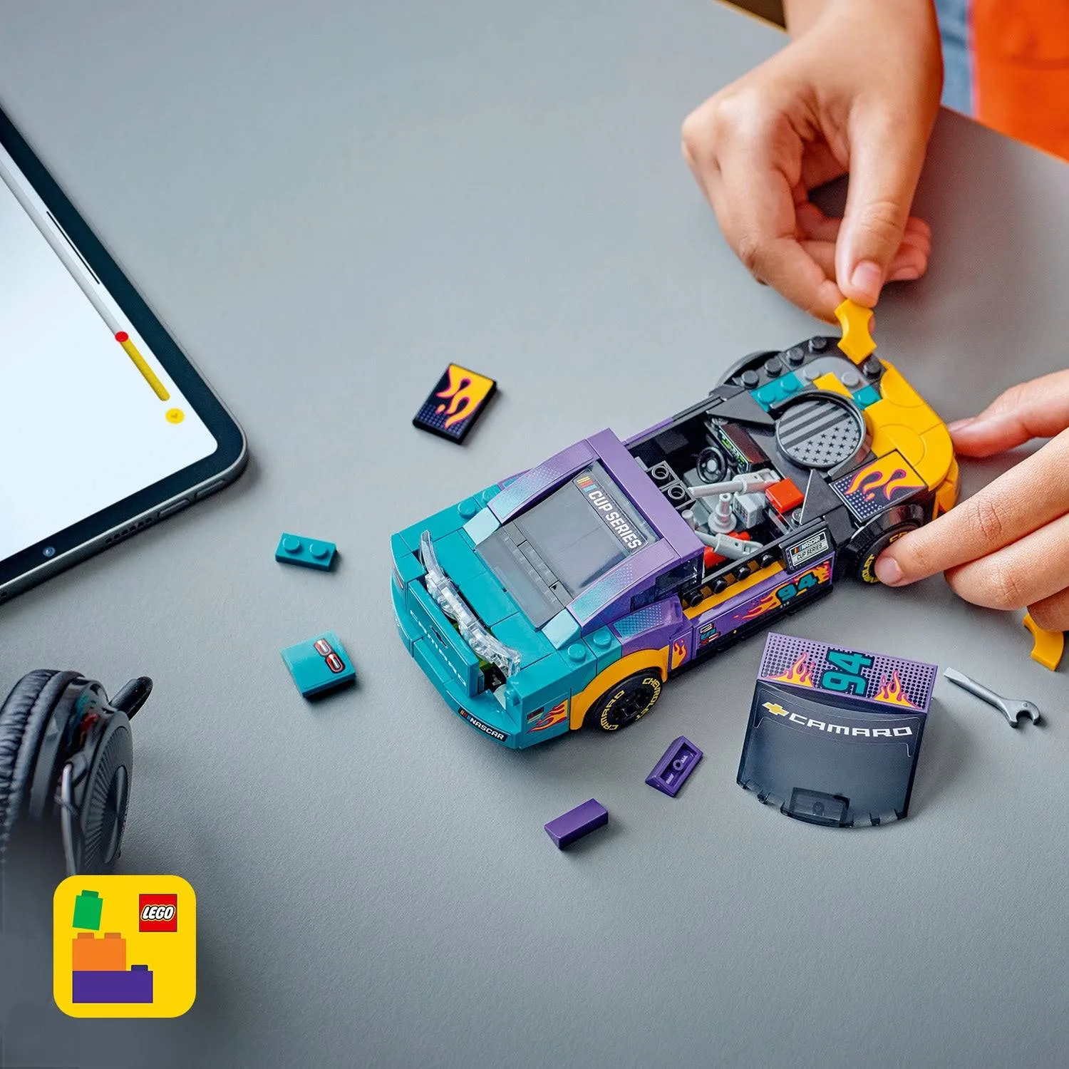 - LEGO Speed Champions 76935 NASCAR Next Gen Chevrolet Camaro ZL1