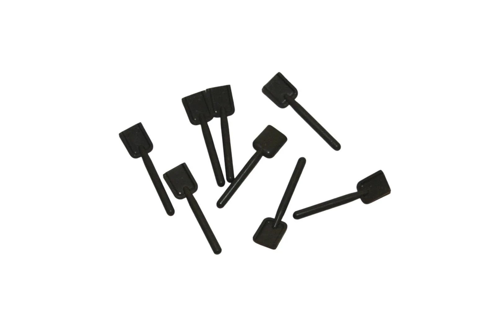 8 Lego Figurki Minifigurki Akcesoria Łopata Łopata Ciemnoszary Pociąg