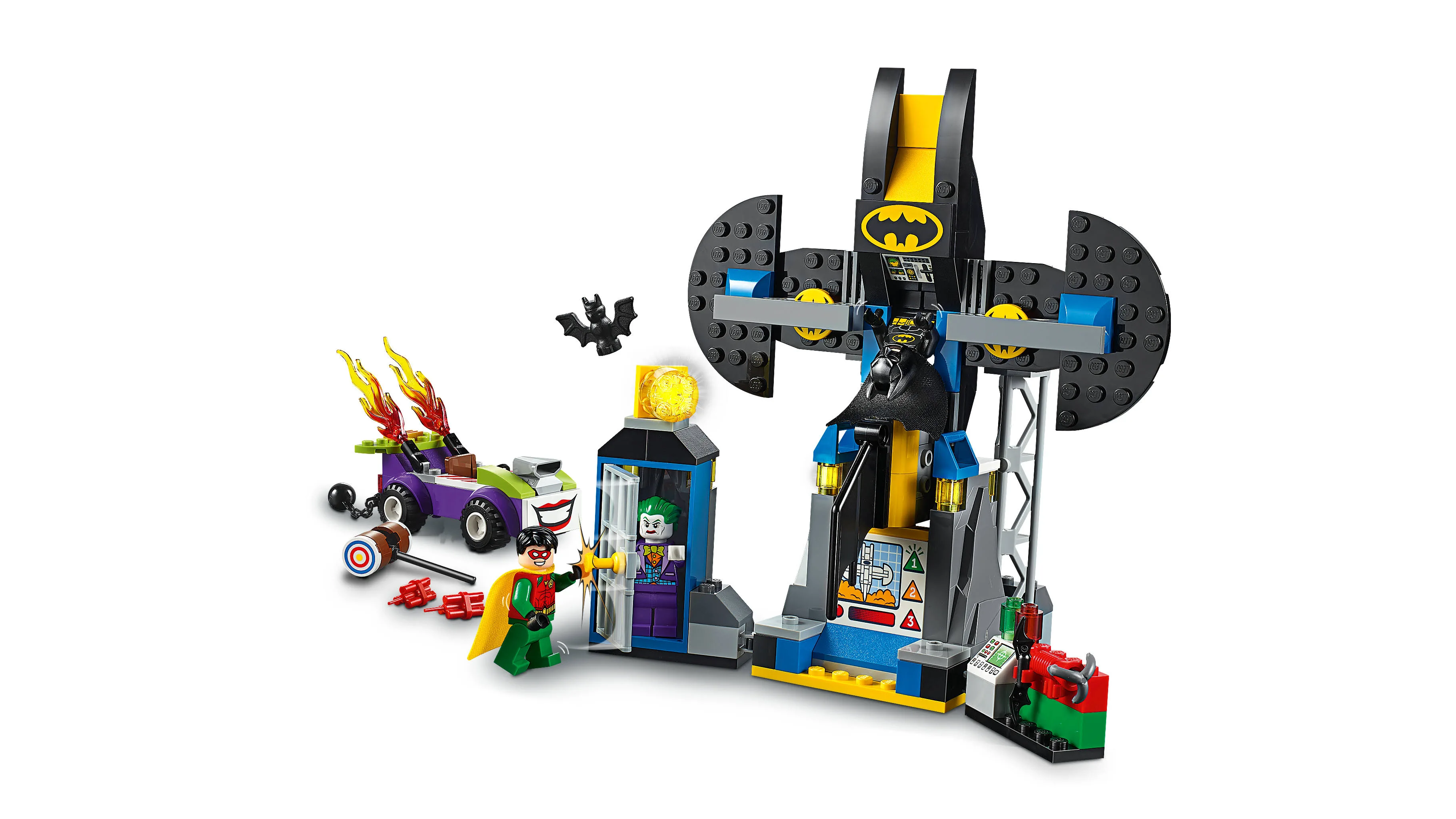 Atak Jokera na jaskinię Batmana LEGO JUNIORS 10753