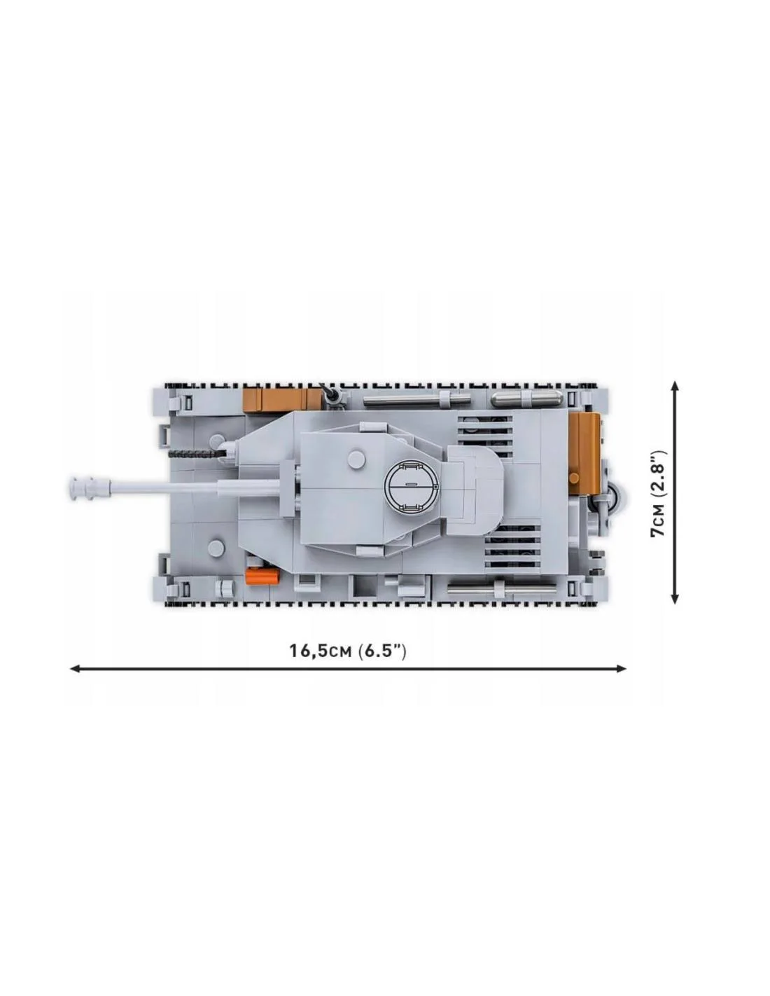 COBI 2714 Czołg Panzer IV Ausf. G