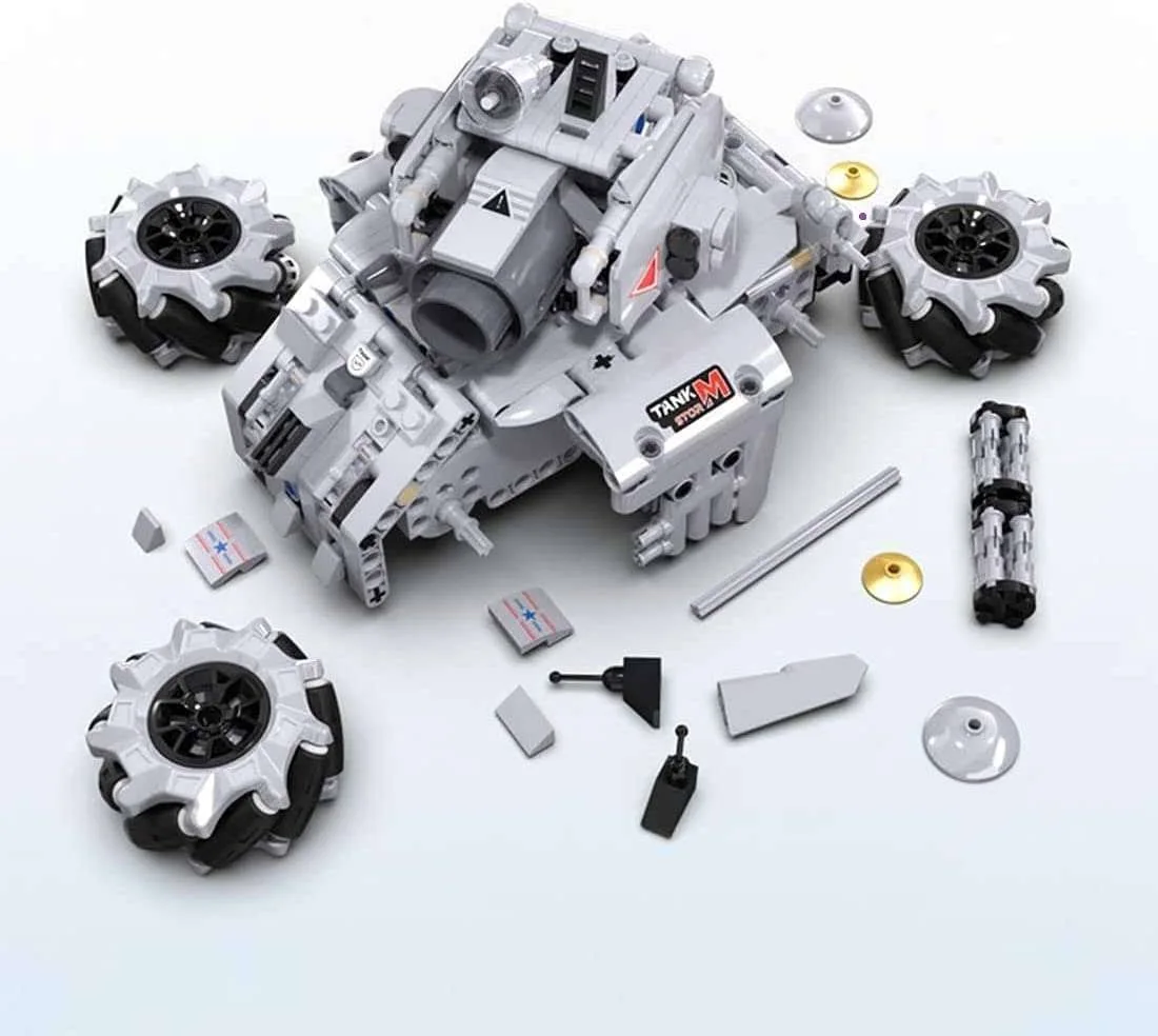 Cada C71012W Klocki Pojazd czołg zdalnie sterowany RC 501 elementów