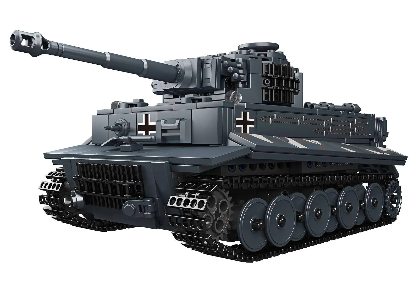 Czołg Tiger - Klocki MOULD King 800el. TECHNIC