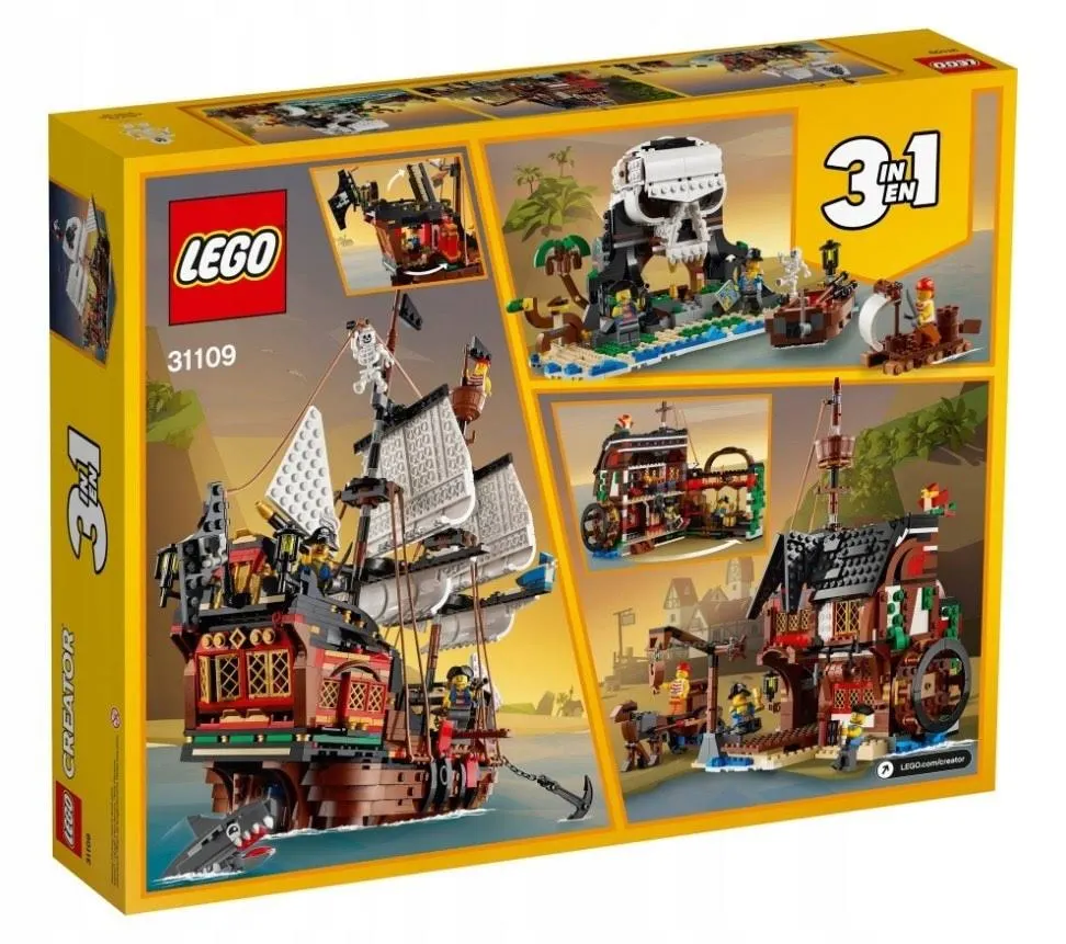 Instrukcja Lego Creator 31109 Statek piracki 31109