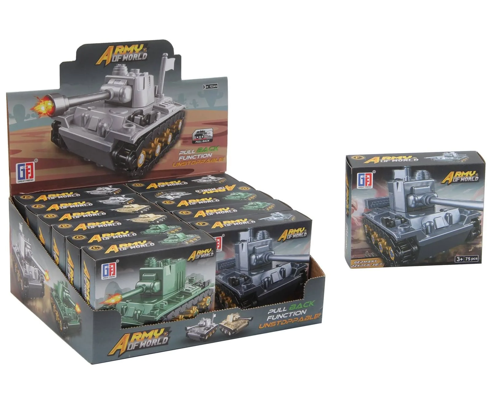 KLOCKI CZOłG 70EL MIX