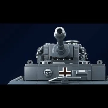 KLOCKI POJAZD CZOŁG TIGER ZDALNIE STEROWANY 800 el. MOULD King 20014