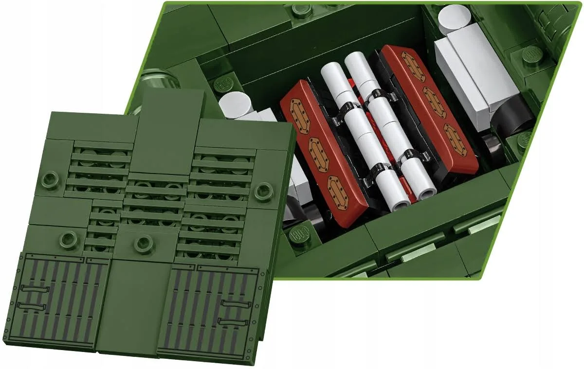 Klocki Cobi 2590 czołg SIS-3 Soviet Heavy Tank Hc WW2 1170 El. Płytka