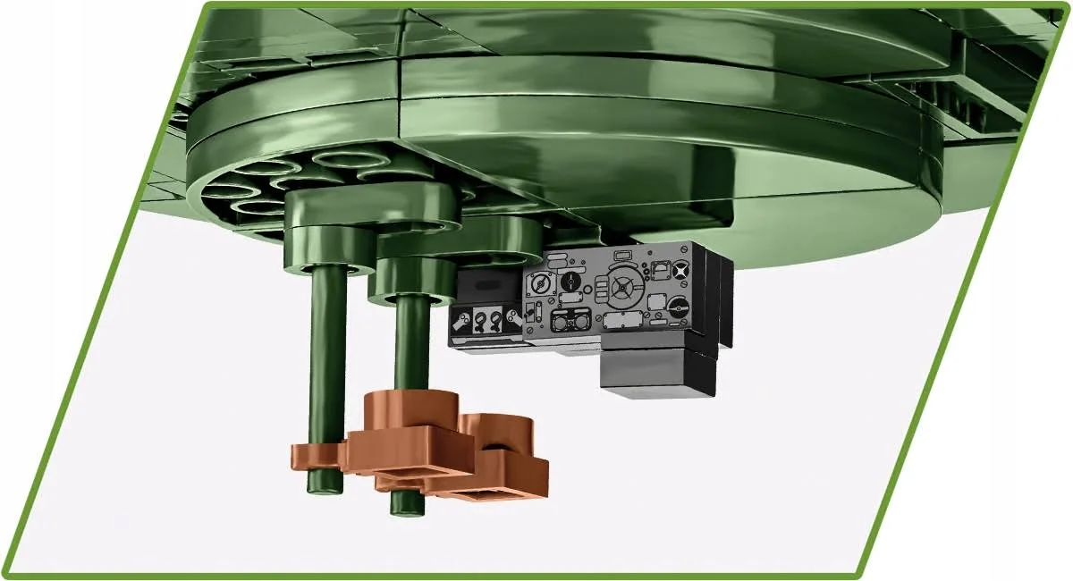 Klocki Cobi 2590 czołg SIS-3 Soviet Heavy Tank Hc WW2 1170 El. Płytka