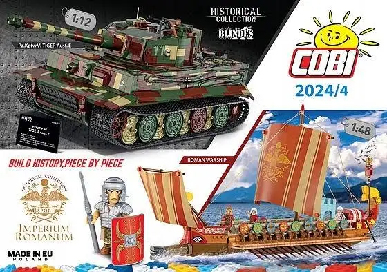 Klocki Cobi 2718 Czołg Panzer II Ausf. A PzKpfw II I Płytka Konstrukcyjna