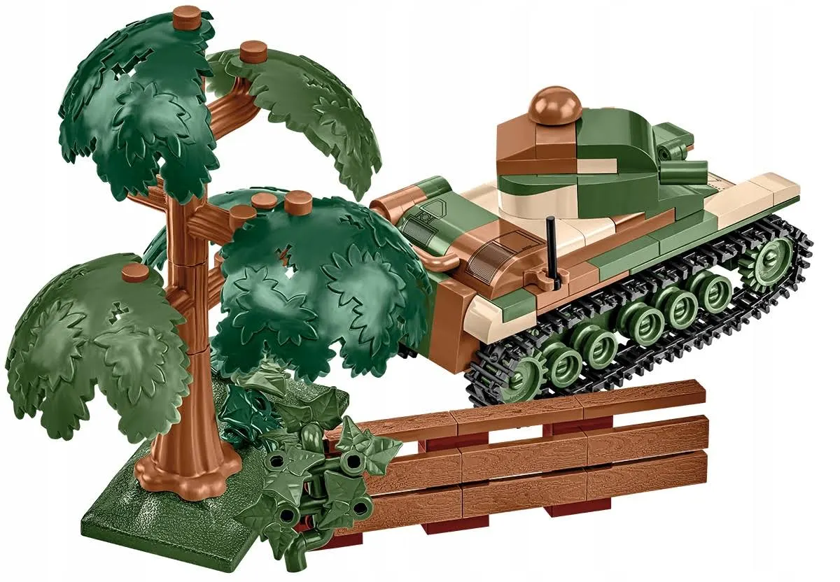 Klocki Cobi 2719 Czołg Renault R-35 Hc WW2 258 El. Płytka Konstrukcyjna