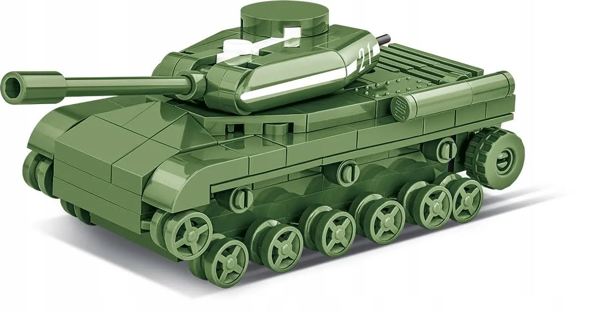 Klocki Cobi 3098 Czołg IS-2 Hc WW2 130 El. Płytka