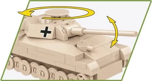 Klocki Cobi 3099 Czołg Panzer V Panther Hc WW2 126 El. Płytka