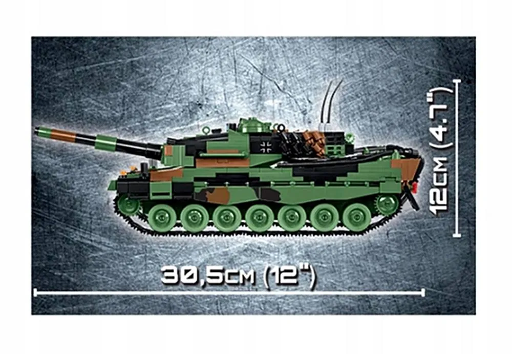 Klocki Cobi Czołg Leopard 2 864 Elementy Duży
