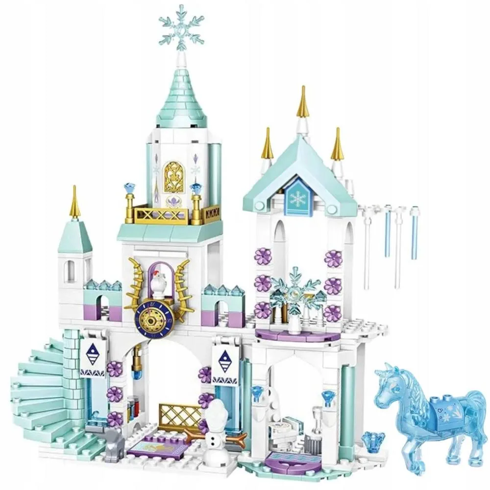 Klocki Kraina Lodu Elsa Lodowy Pałac Elsy Olaf
