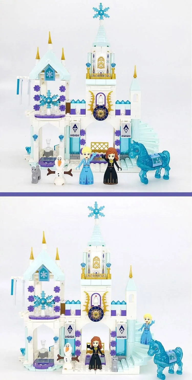 Klocki Kraina Lodu Elsa Lodowy Pałac Elsy Olaf 360el