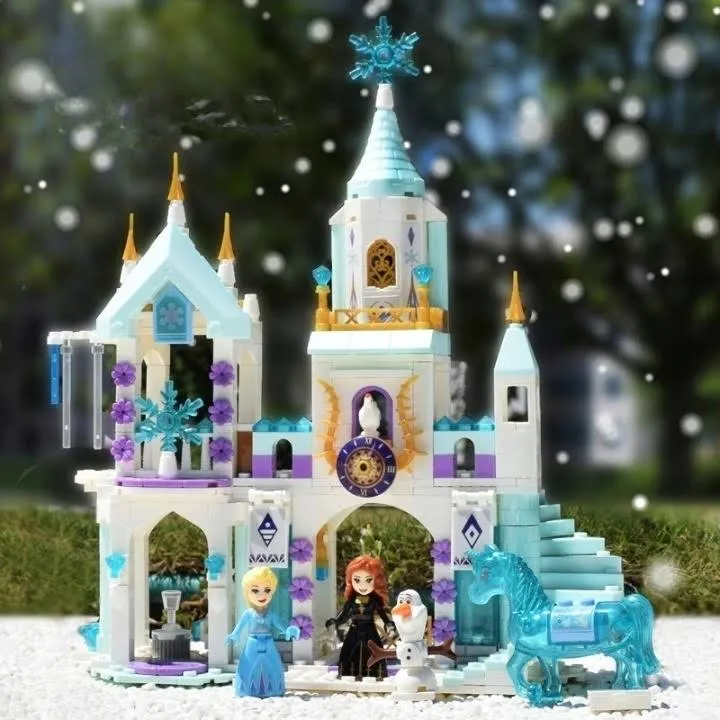 Klocki Kraina Lodu Elsa Lodowy Pałac Elsy Olaf 360el