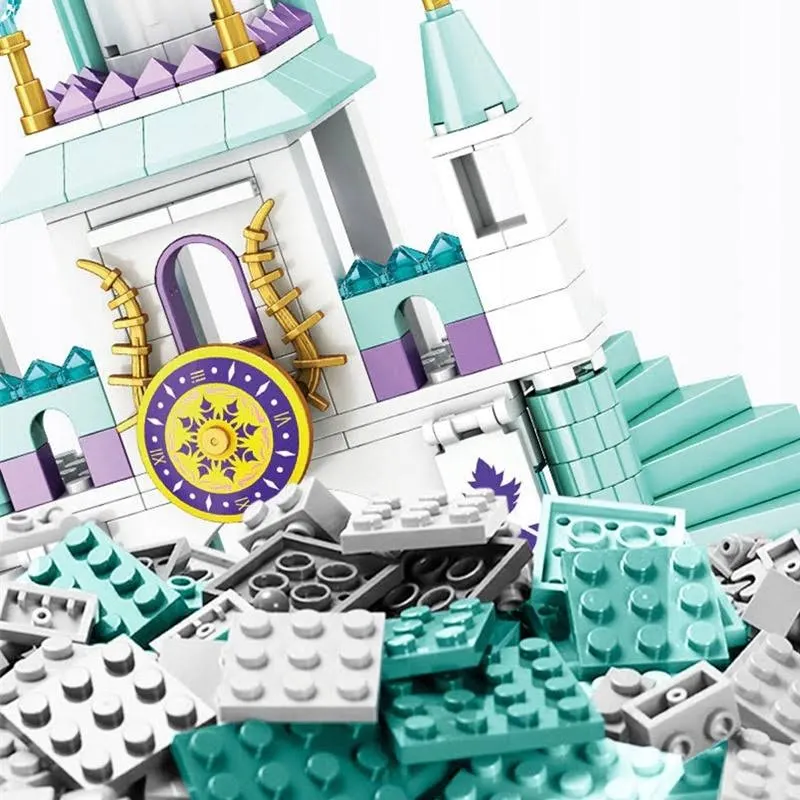 Klocki Kraina Lodu Elsa Lodowy Pałac Elsy Olaf 360el