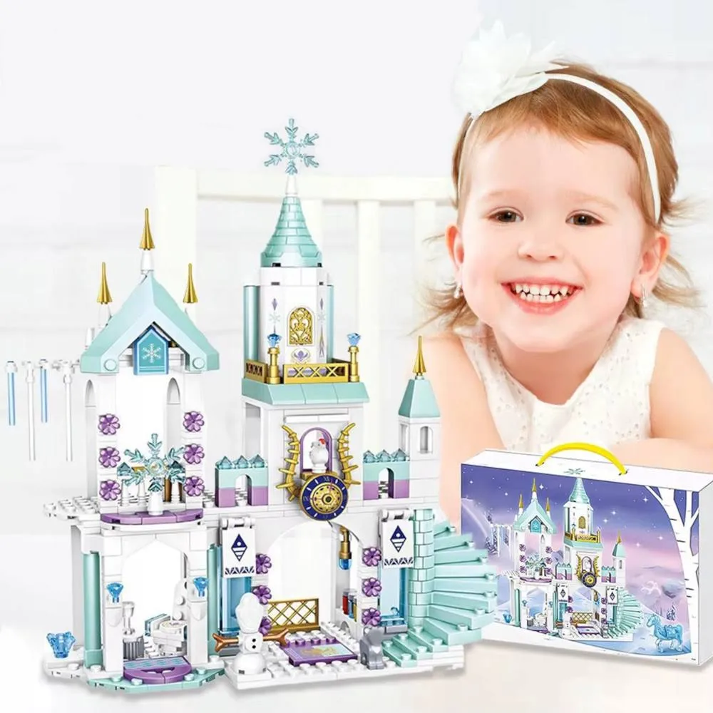 Klocki Kraina Lodu Elsa Lodowy Pałac Elsy Olaf