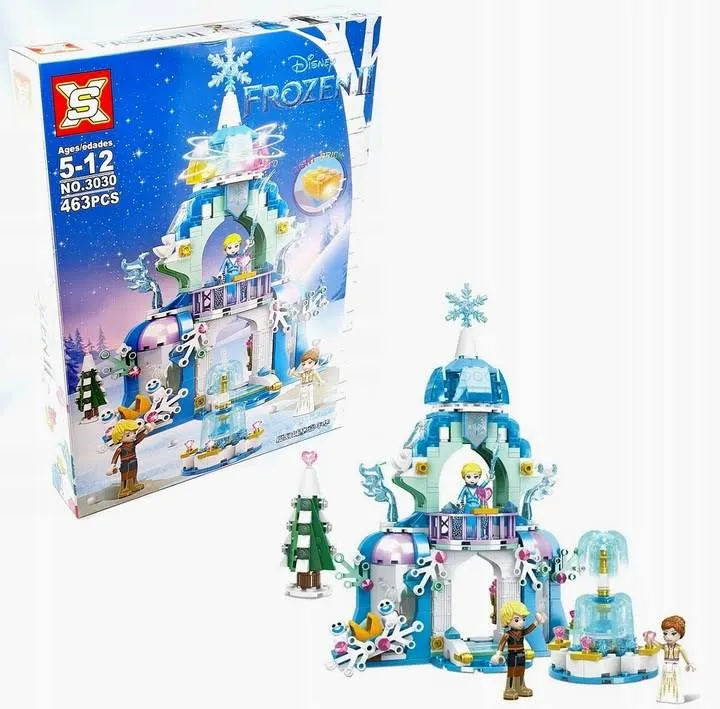 Klocki Kraina Lodu Frozen Pałac Zamek Elsy