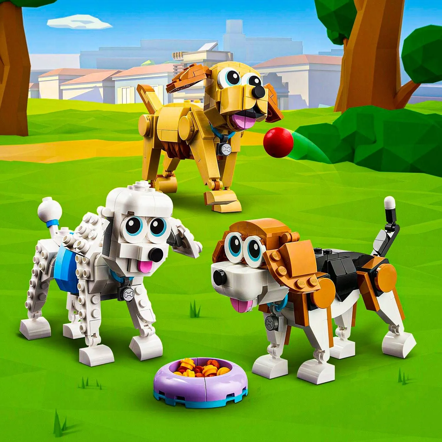 Klocki Lego Urocze Psy Dla Dziewczynki Zestaw XXL