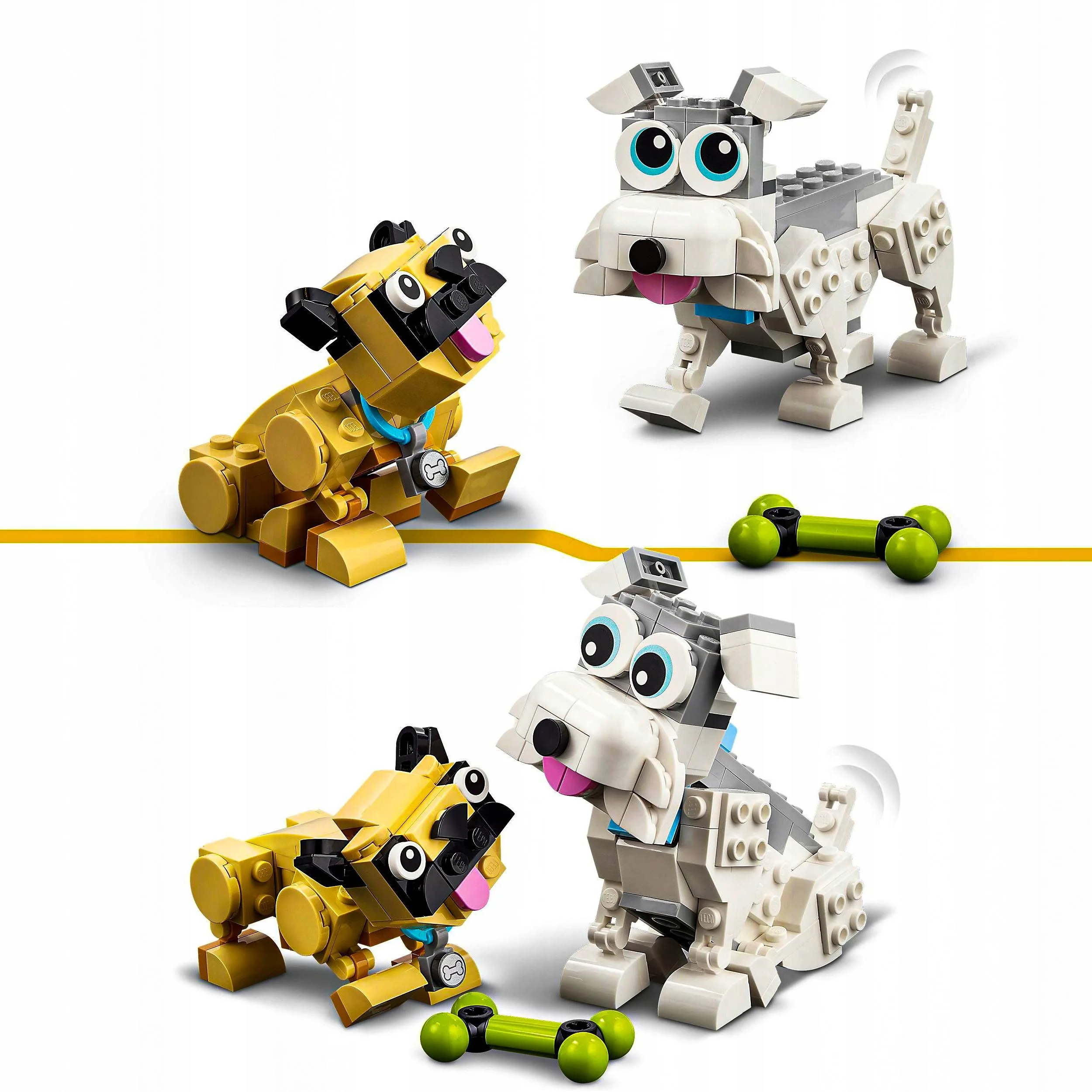 Klocki Lego Urocze Psy Dla Dziewczynki Zestaw XXL