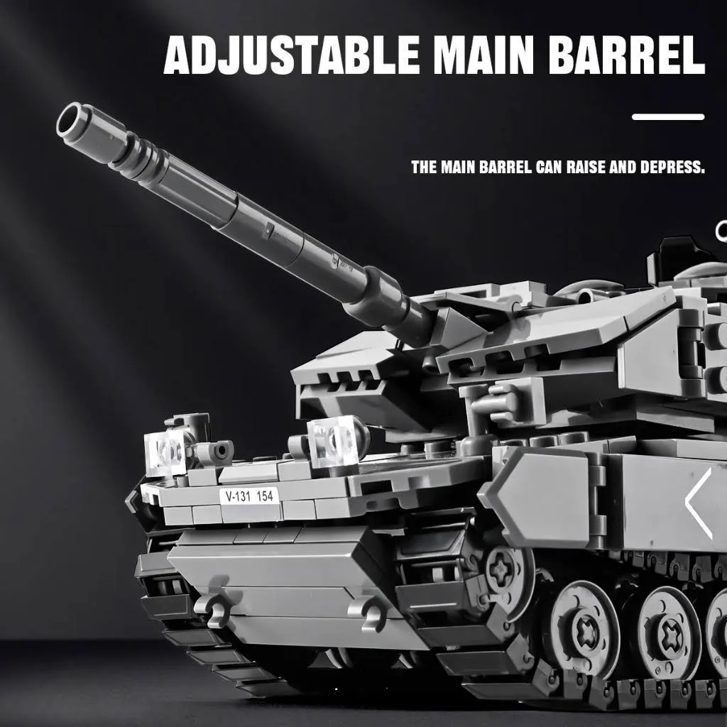 Klocki lego replika czołgu Leopard 2A7+