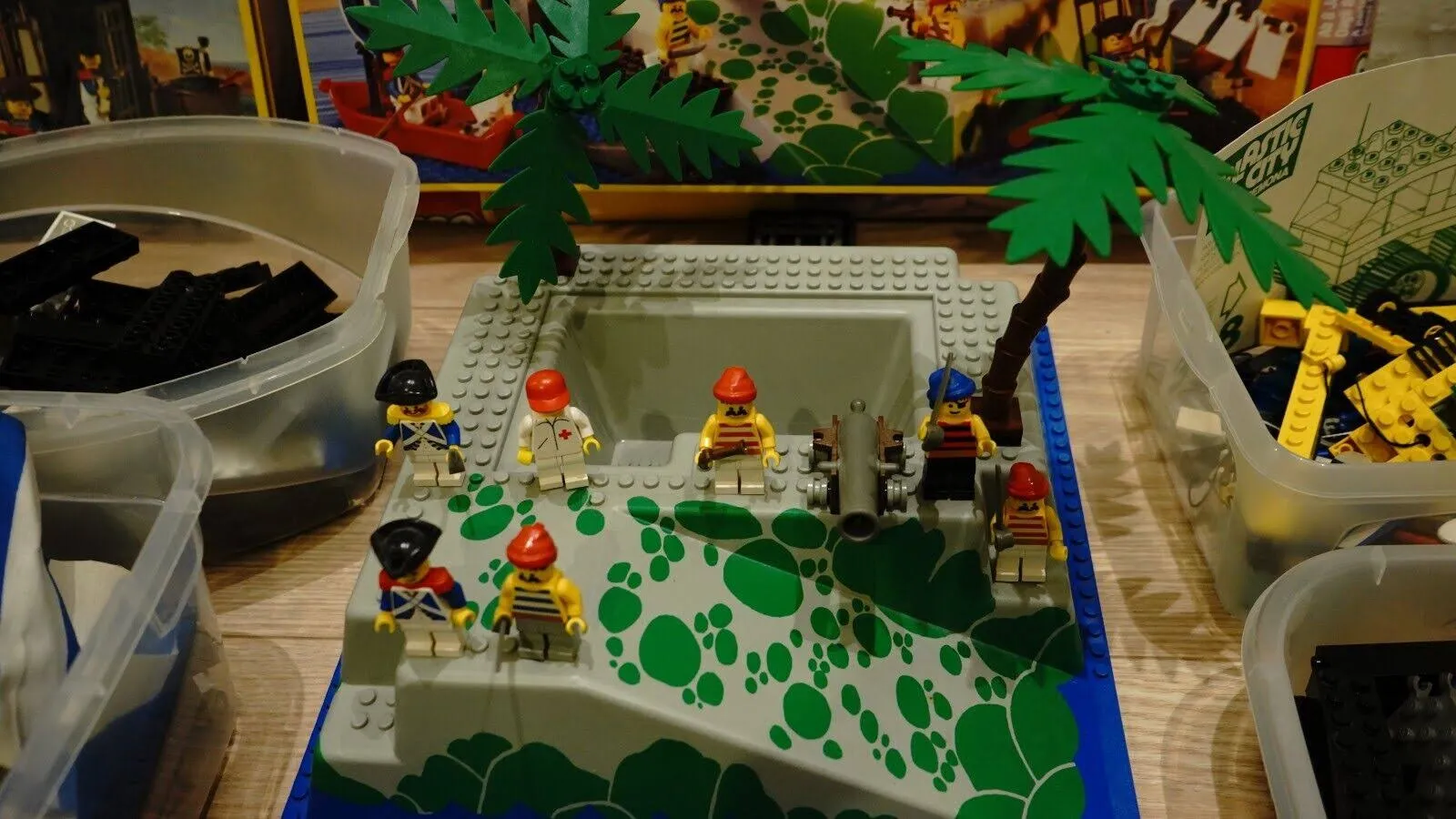 Kolekcja Lego Piraci Z Lat 90. 6273 - 6274 - 6267 - 6381 - 5580 - 6259