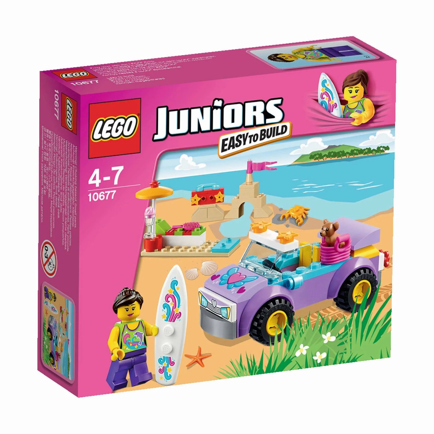 LEGO 10677 JUNIORS WYCIECZKA NA PLAŻĘ
