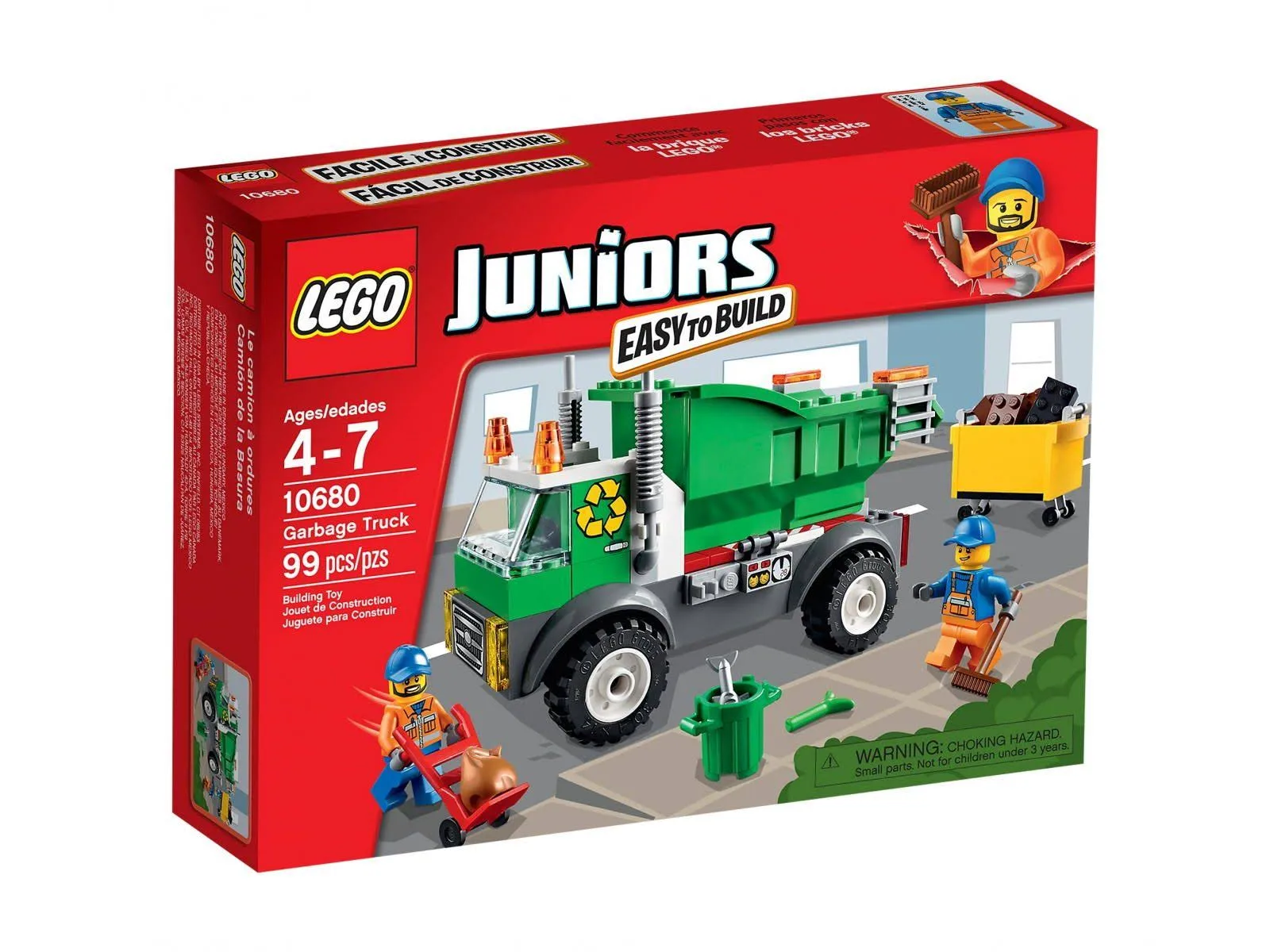 LEGO 10680 JUNIORS ŚMIECIARKA