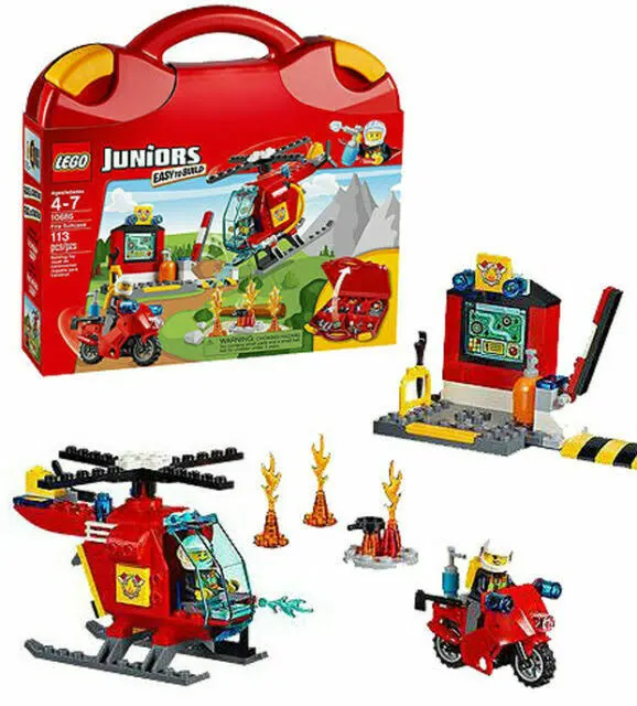 LEGO 10685 JUNIORS WALIZECZKA STRAŻ POŻARNA