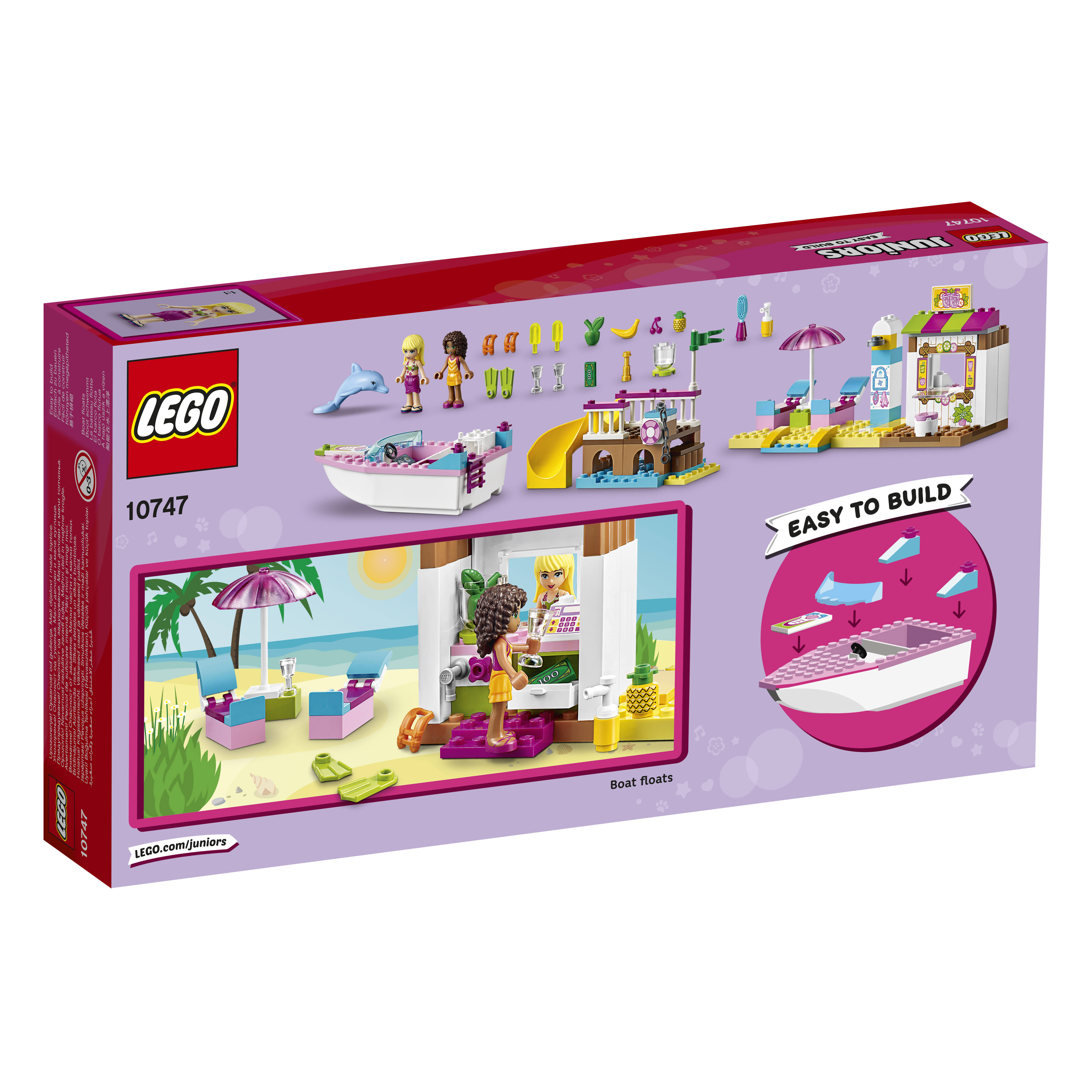 LEGO 10747 JUNIORS WAKACJE NA PLAŻY