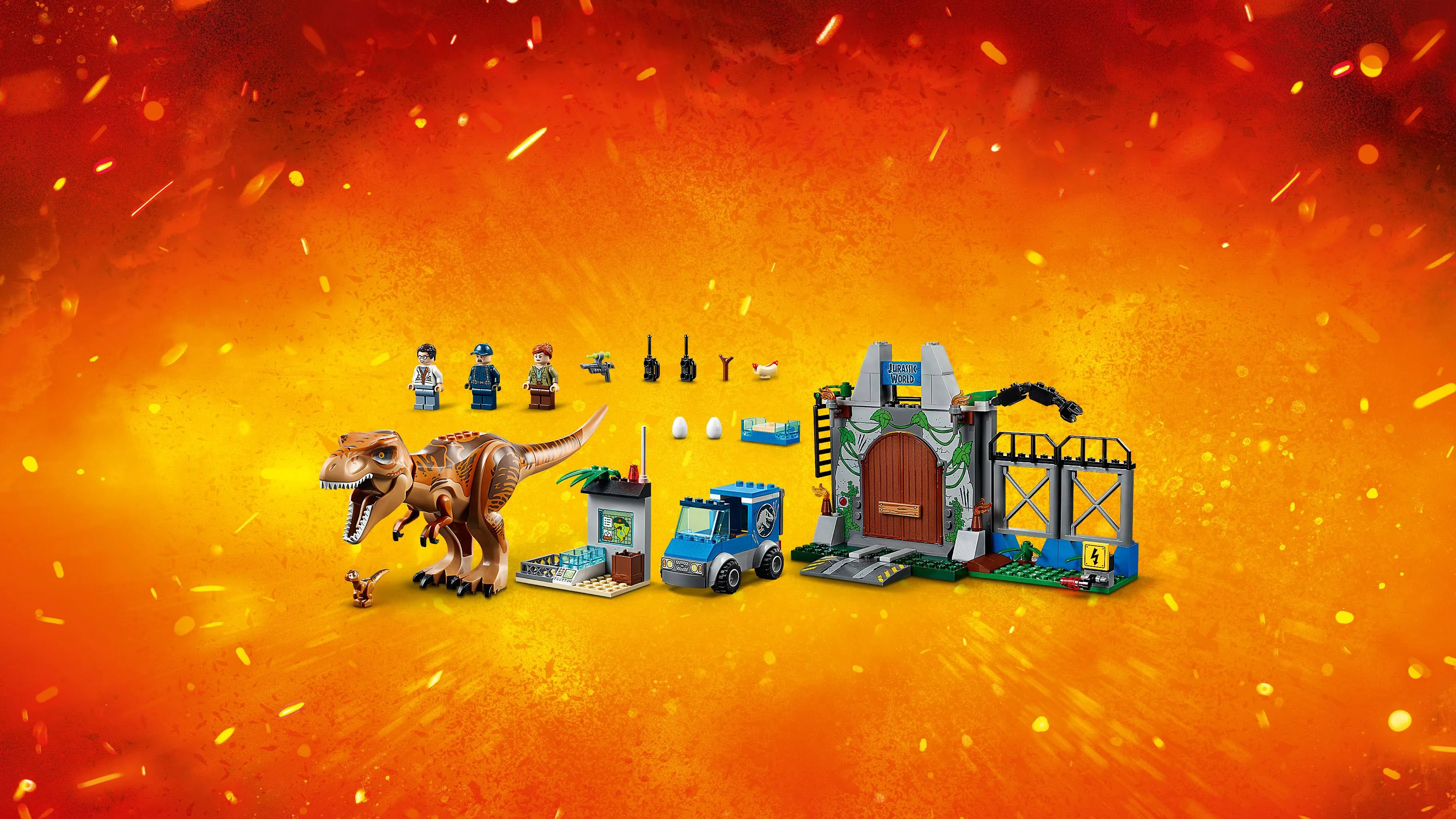 LEGO 10758 JUNIORS T. REX NA WOLNOŚCI