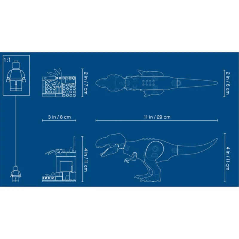 LEGO 10758 JUNIORS T. REX NA WOLNOŚCI