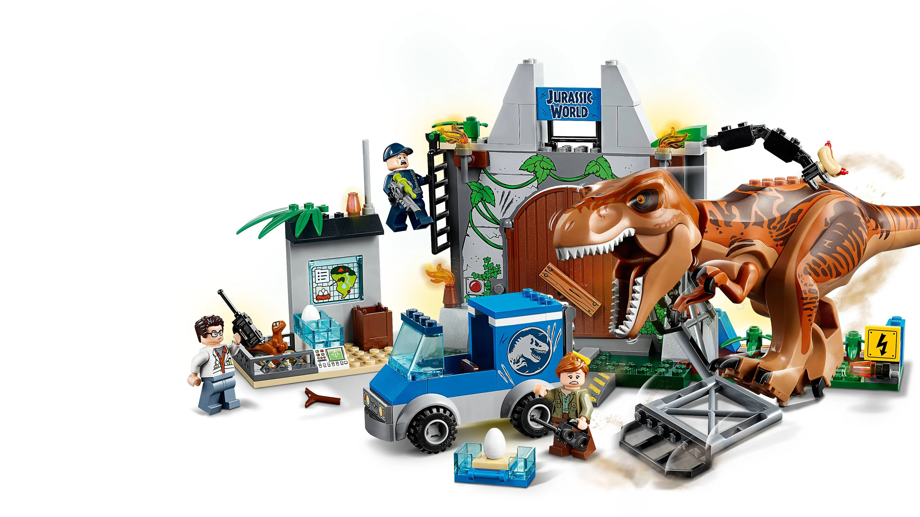 LEGO 10758 JUNIORS T. REX NA WOLNOŚCI