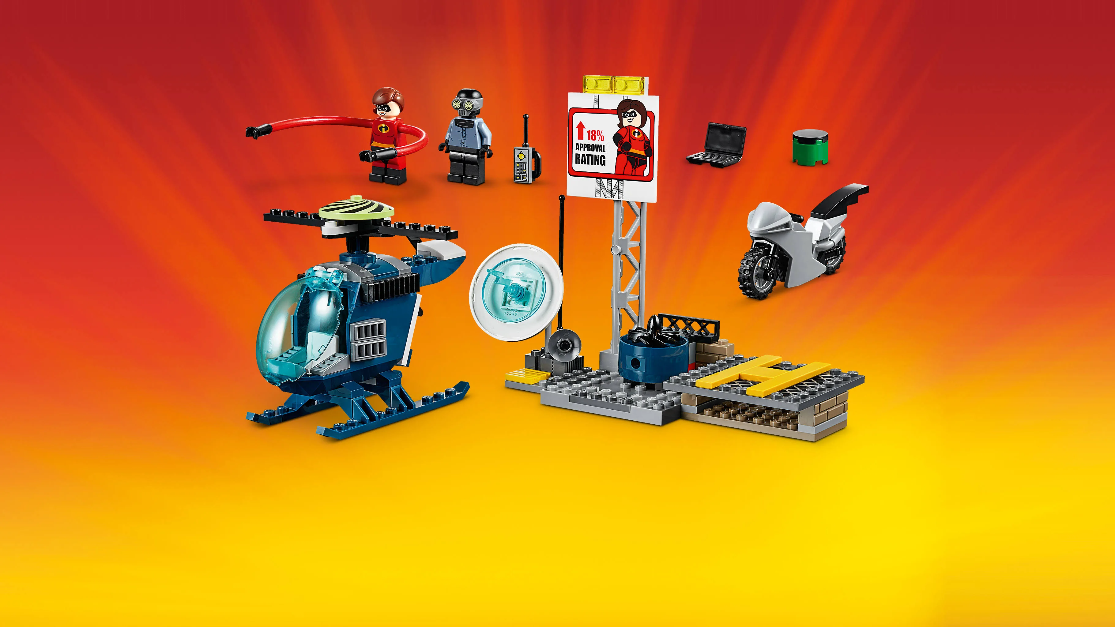 LEGO 10759 JUNIORS POŚCIG ELASTYNY