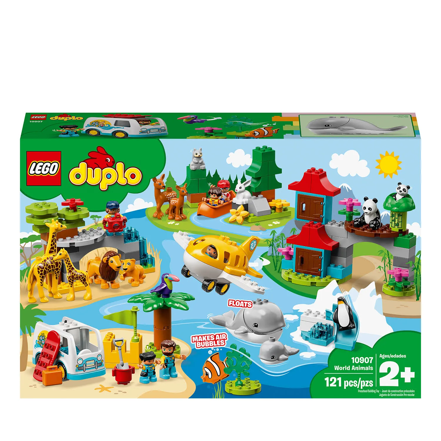 LEGO 10907 DUPLO ZWIERZĘTA ŚWIATA