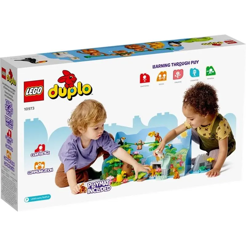 LEGO 10973 DUPLO DZIKIE ZWIERZĘTA AMERYKI POŁUDNIOWEJ