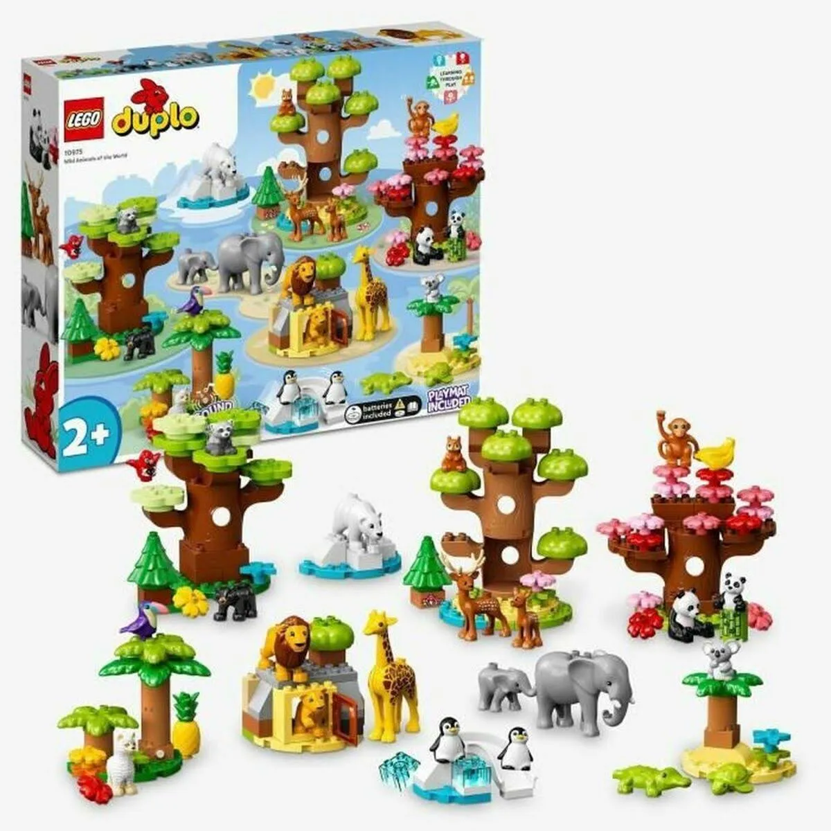 LEGO 10975 DUPLO DZIKIE ZWIERZĘTA ŚWIATA