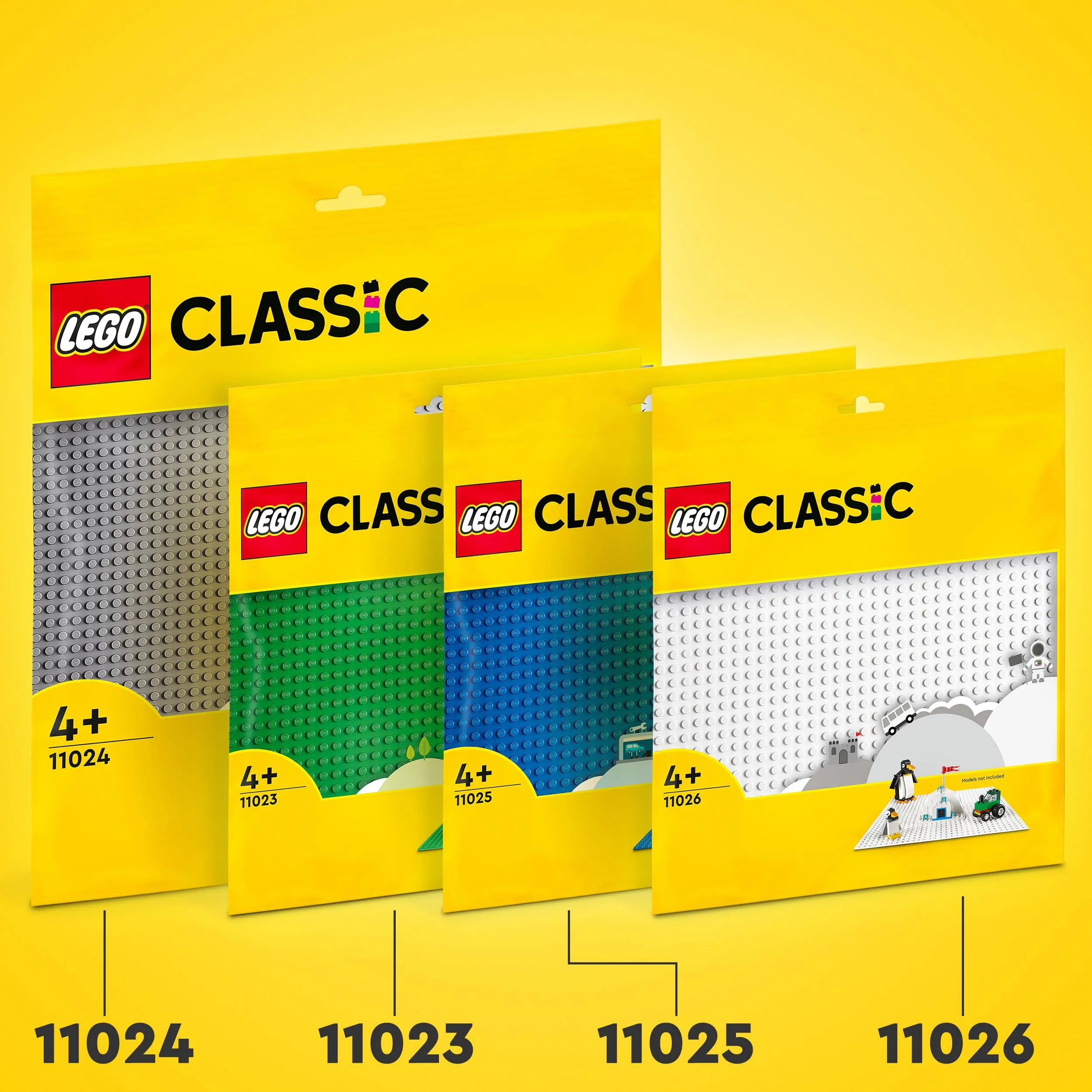 LEGO 11024 CLASSIC Szara płytka konstrukcyjna