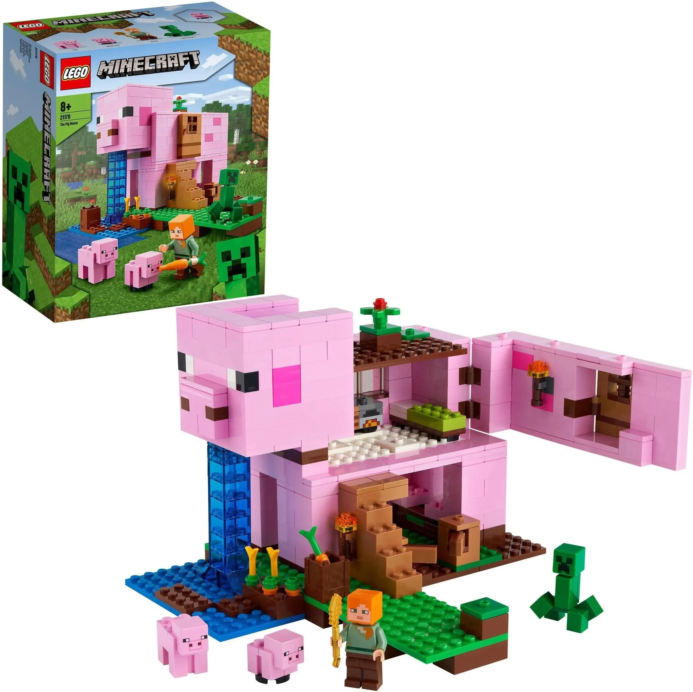 LEGO 21170 MINECRAFT Dom w Kształcie Świni
