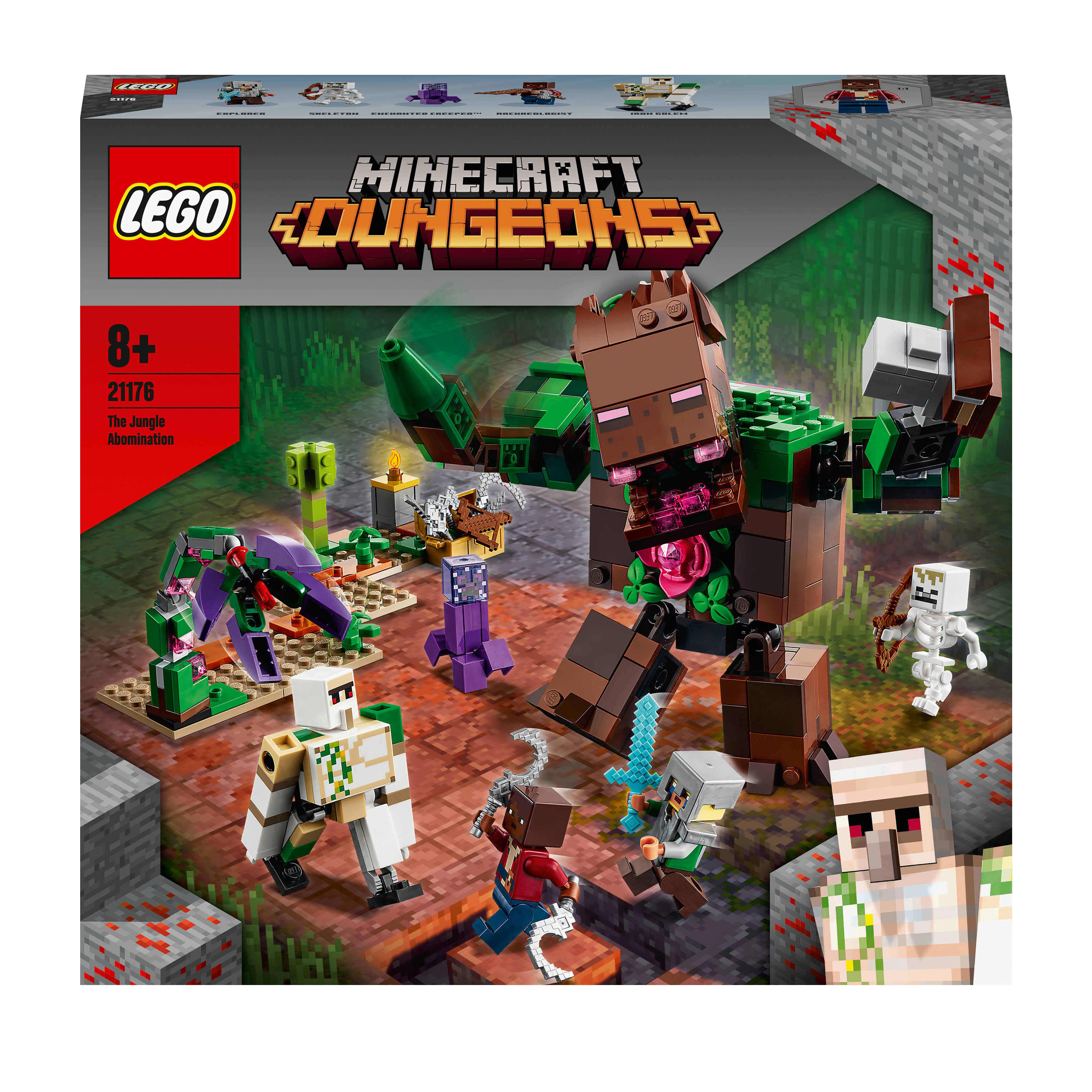 LEGO 21176 MINECRAFT Postrach Dżungli