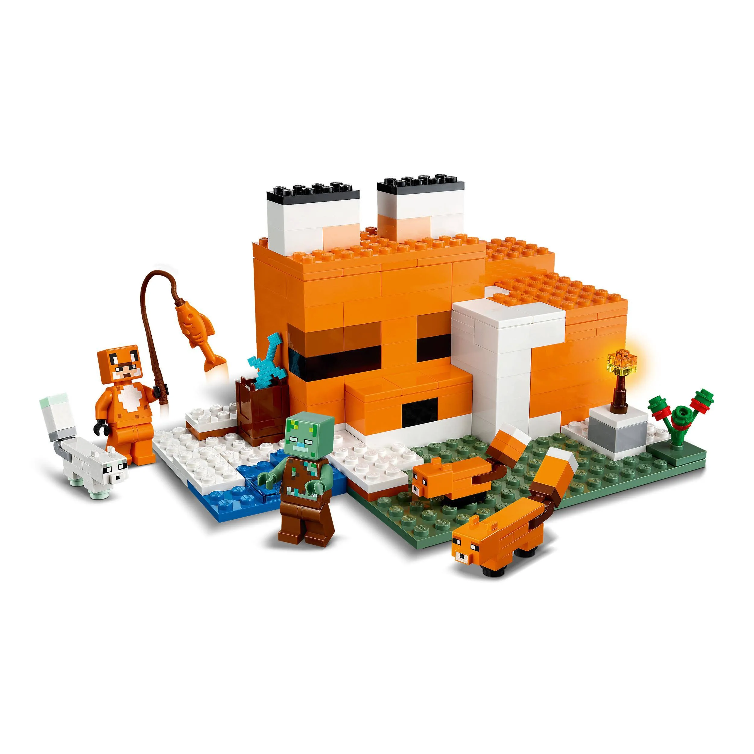 LEGO 21178 Minecraft - Siedlisko lisów