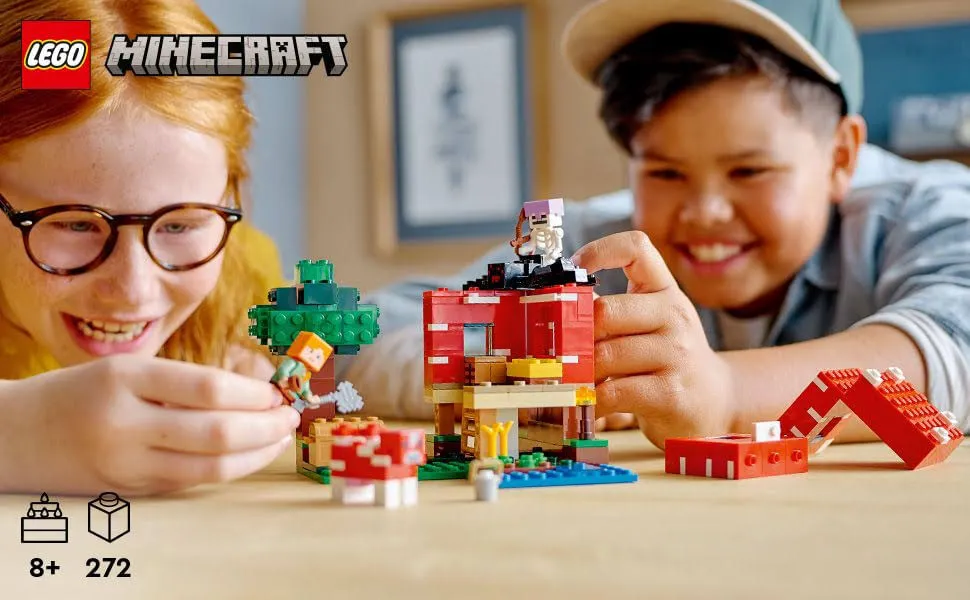 LEGO 21179 MINECRAFT DOM W GRZYBIE