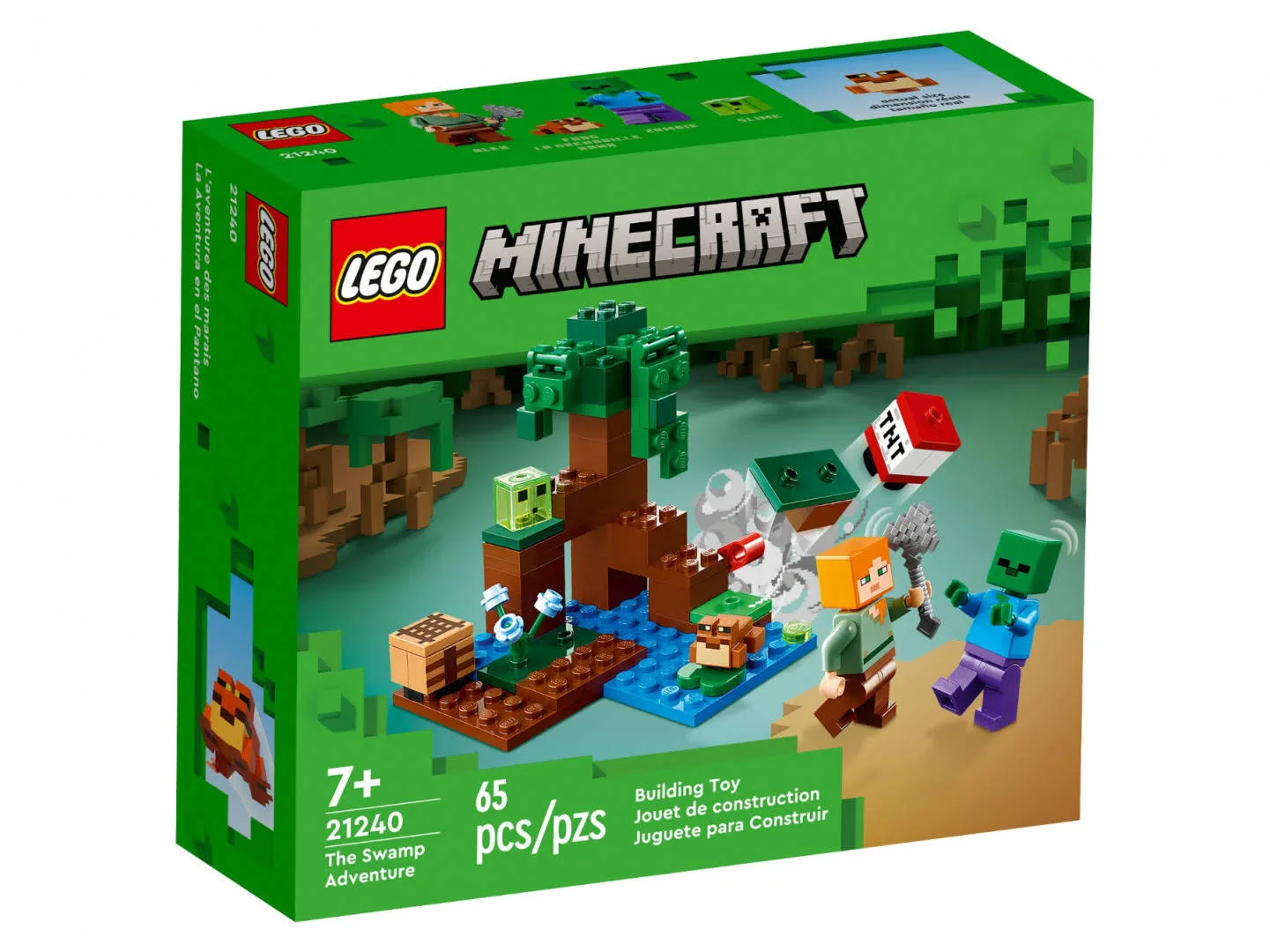 LEGO 21240 MINECRAFT PRZYGODA NA MOKRADŁACH