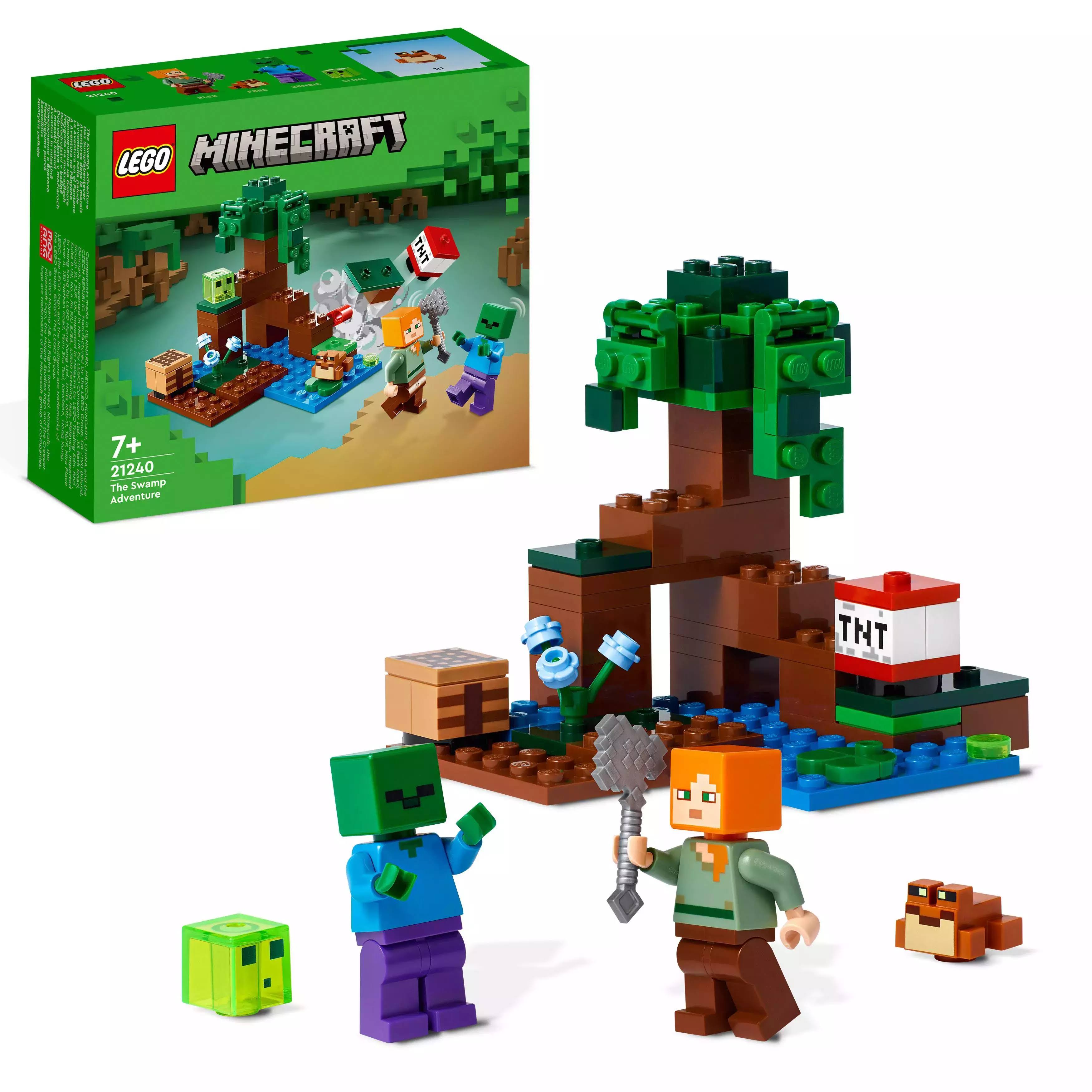 LEGO 21240 MINECRAFT PRZYGODA NA MOKRADŁACH