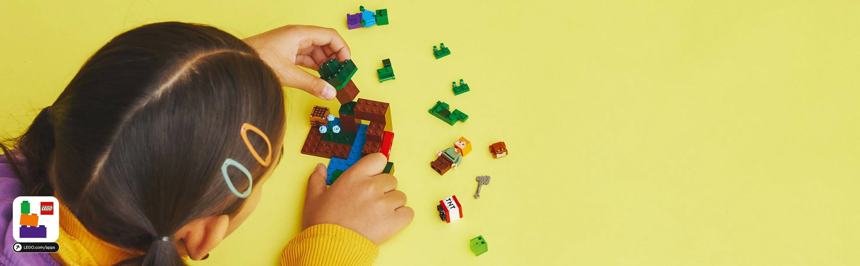 LEGO 21240 MINECRAFT PRZYGODA NA MOKRADŁACH